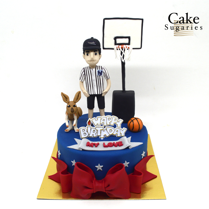 Basketball cake 05