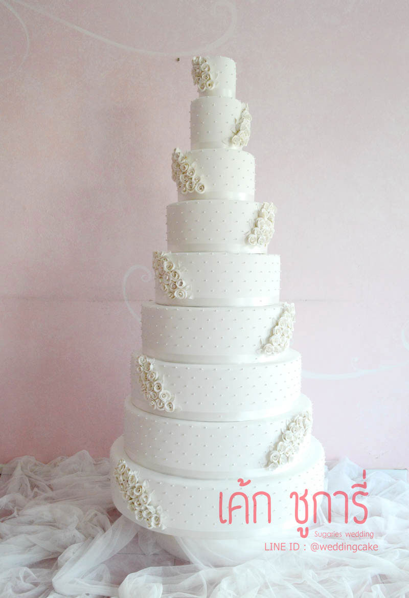 Mockup wedding cake
