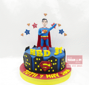 ค้กซุปเปอร์ฮีโร่-Super-man-01