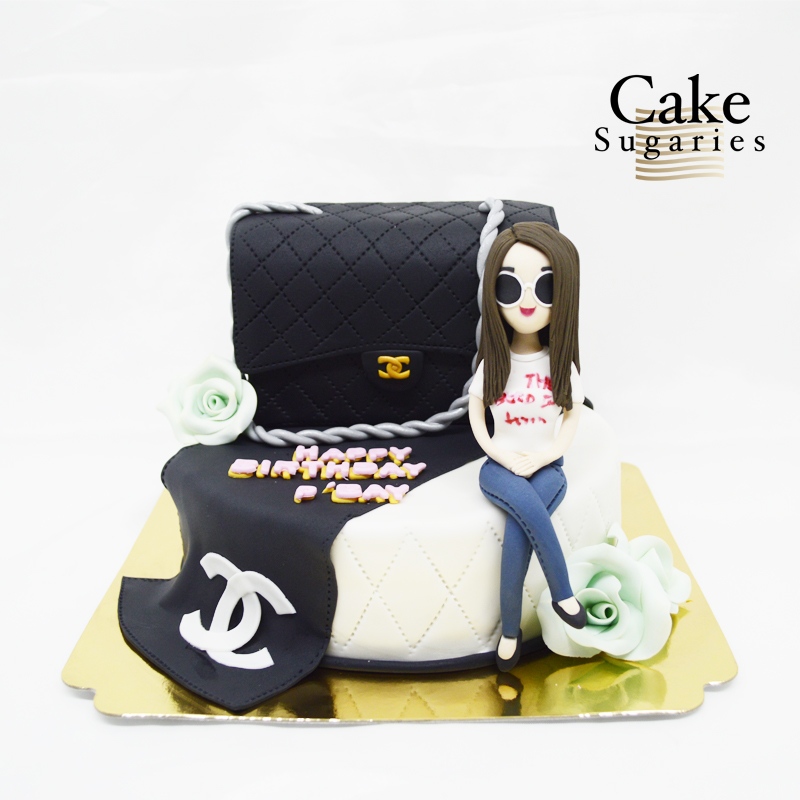 Handbag cake 001