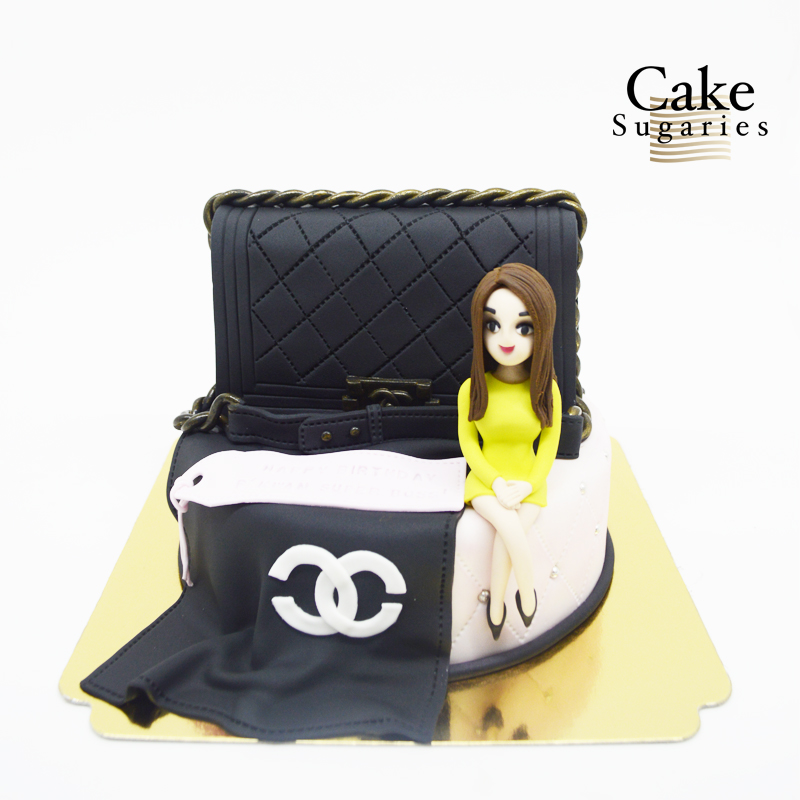 Handbag cake 012