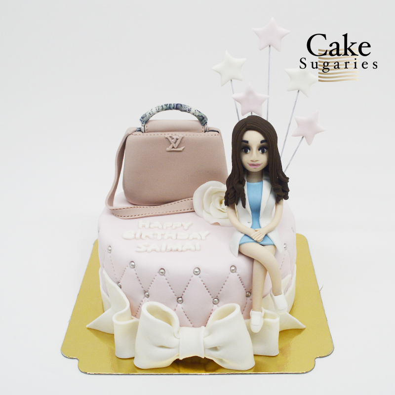 Handbag cake 016