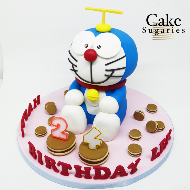 เค้กโดเรมอน (Doraemon Cake) - เค้กสามมิติ เค้กแต่งงาน เค้กวันเกิด ชูการี่