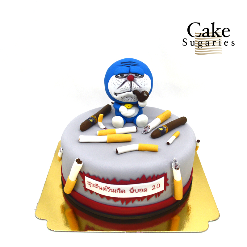 เค้กโดเรมอน (Doraemon Cake) - เค้กสามมิติ เค้กแต่งงาน เค้กวันเกิด ชูการี่