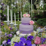 Purple-theme-wedding-cake